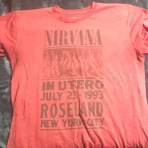 Nirvana Band shirt